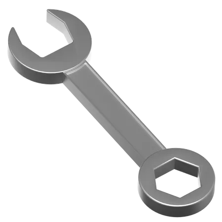 Gear Wrench  3D Icon