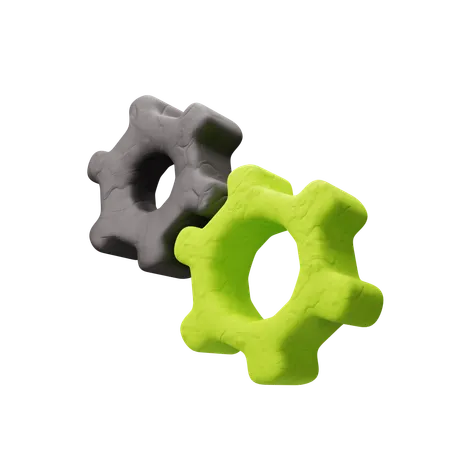Gears  3D Icon