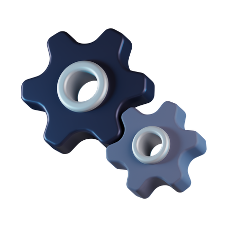 Gears  3D Icon