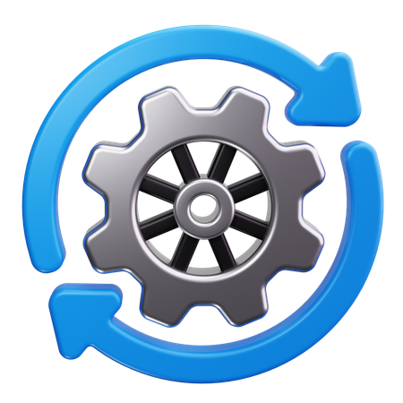 Gears  3D Icon