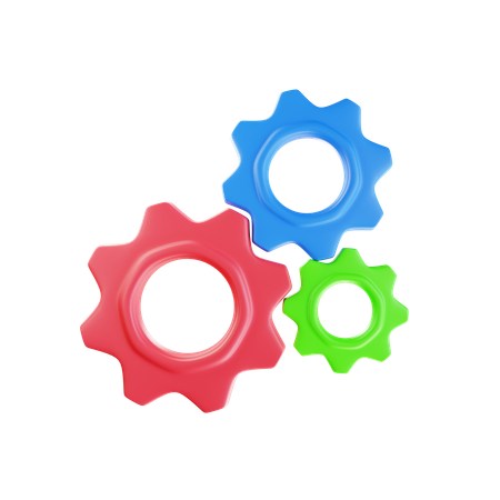 Gears  3D Icon