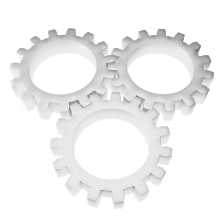 Gears  3D Icon