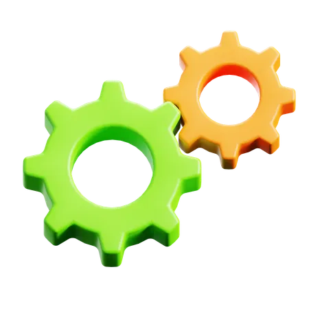 Gears  3D Icon