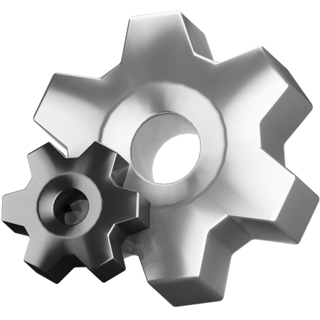 Gears  3D Icon