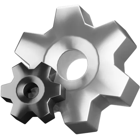 Gears  3D Icon