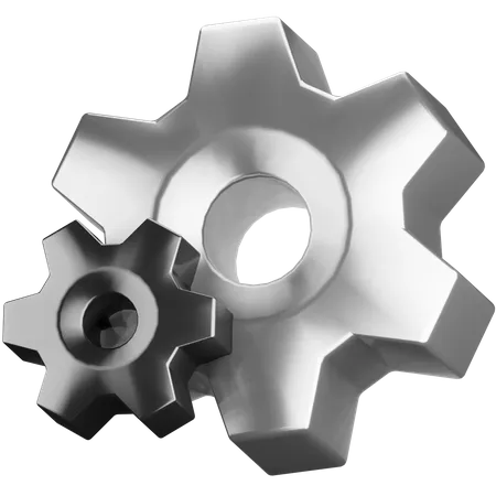Gears 3D Icon
