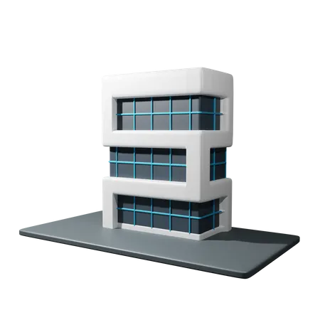 Gebäude  3D Icon