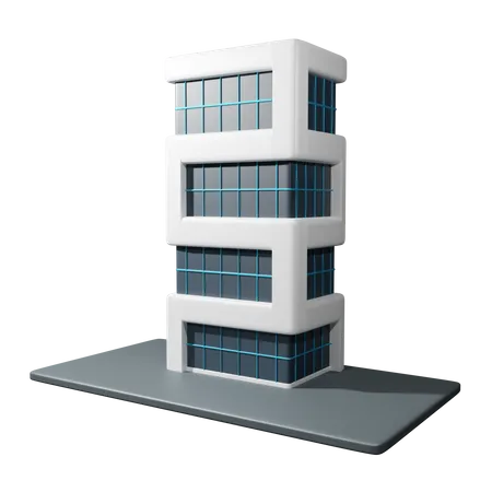 Gebäude  3D Icon