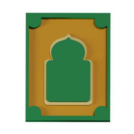 Gebetsteppich  3D Icon