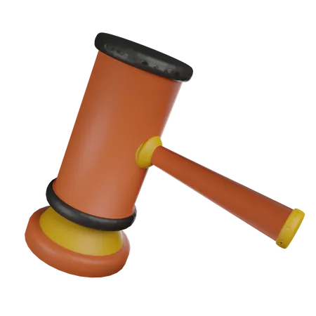 Gebotshammer  3D Icon