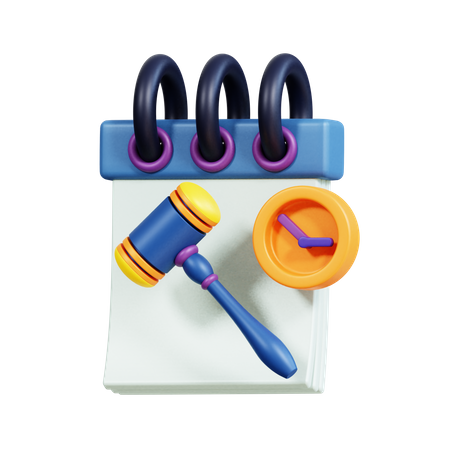 Gebotstermin  3D Icon