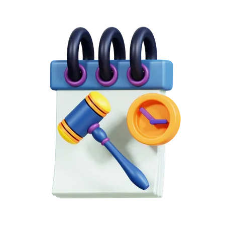 Gebotstermin  3D Icon