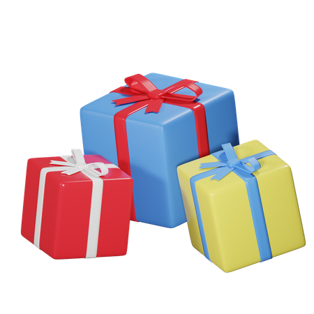 Geburtstagsgeschenk  3D Icon