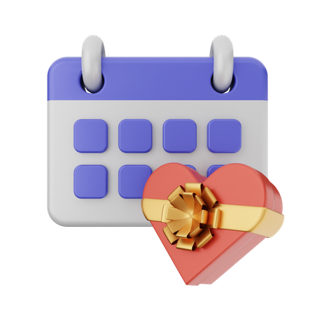 Geburtstagskalender  3D Icon