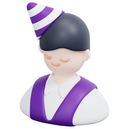 Geburtstagskind  3D Icon