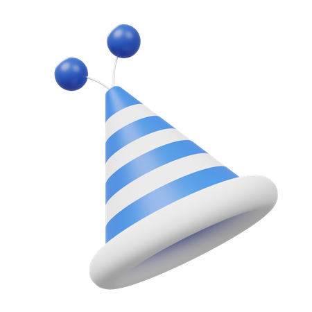 Geburtstagsmütze  3D Icon