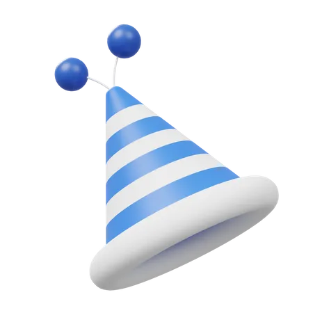 Geburtstagsmütze  3D Icon