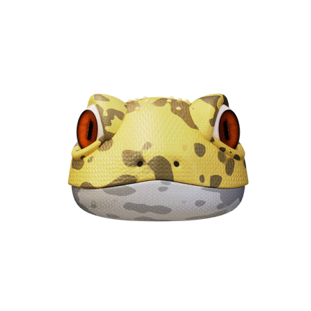 Gecko  3D Icon