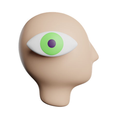 Geistige Vision  3D Icon