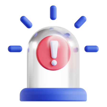Gefahrenalarm  3D Icon