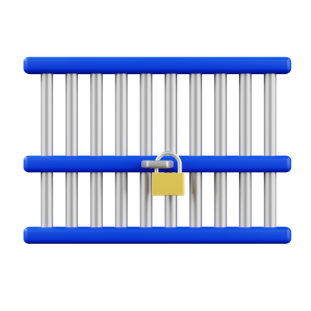 Gefängnis  3D Icon