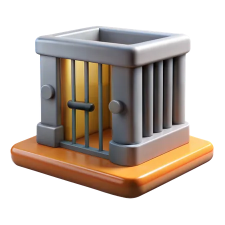 Gefängniszelle  3D Icon