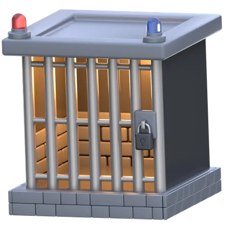 Gefängniszelle  3D Icon