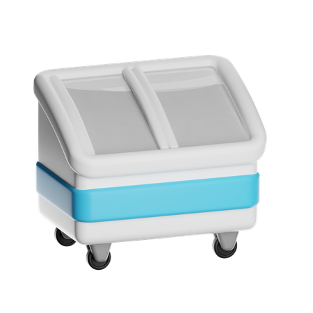 Gefrierschrank aufbewahren  3D Icon