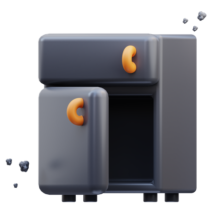 Gefrierschrank  3D Icon