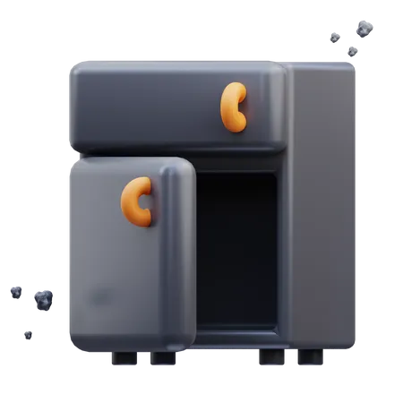 Gefrierschrank  3D Icon