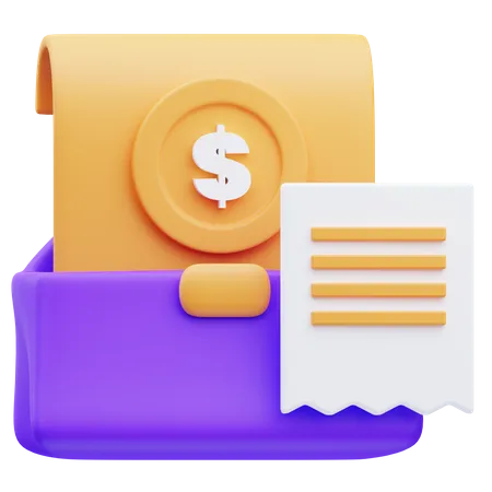 Gehaltsmail  3D Icon