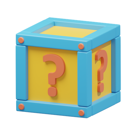 Mysteriöse Schachtel  3D Icon