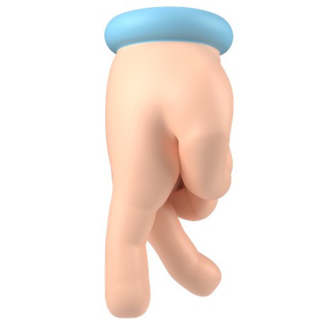 Finger laufen  3D Icon