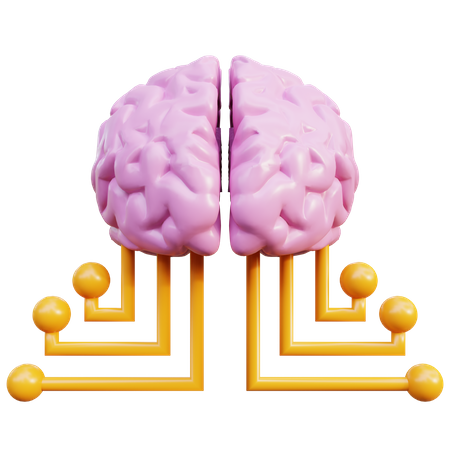 Gehirn  3D Icon