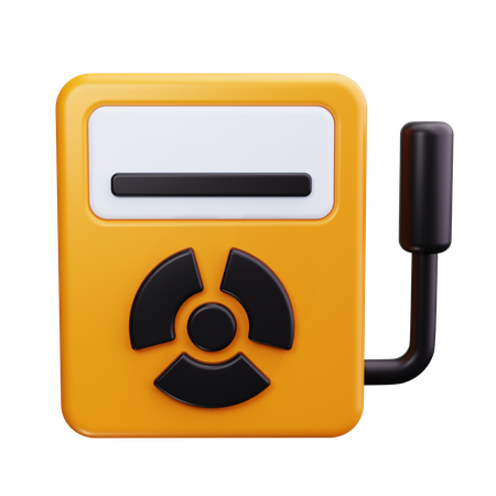 Geiger Counter  3D Icon