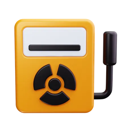 Geiger Counter  3D Icon