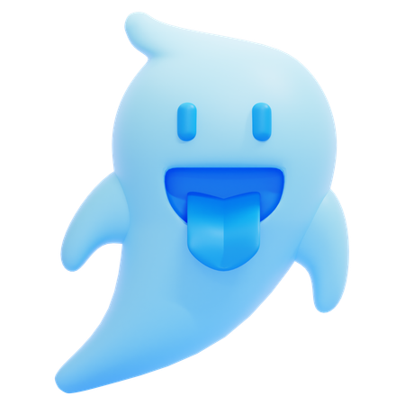 Geister-Emoji  3D Icon