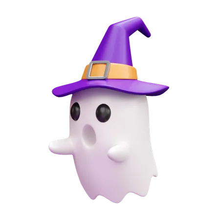 Halloween Geist  3D Icon