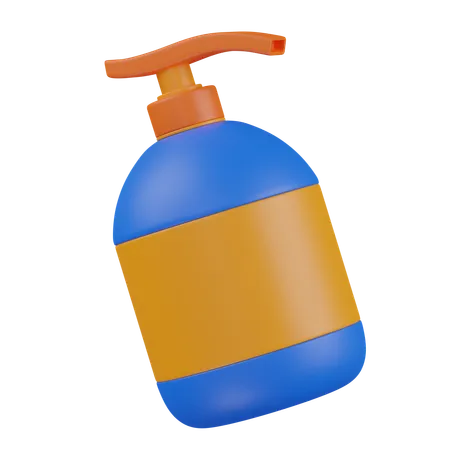 Gel de baño  3D Icon