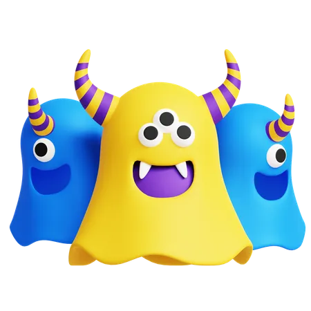 Monstre de gel  3D Icon