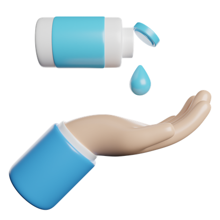 Gel pour les mains  3D Icon