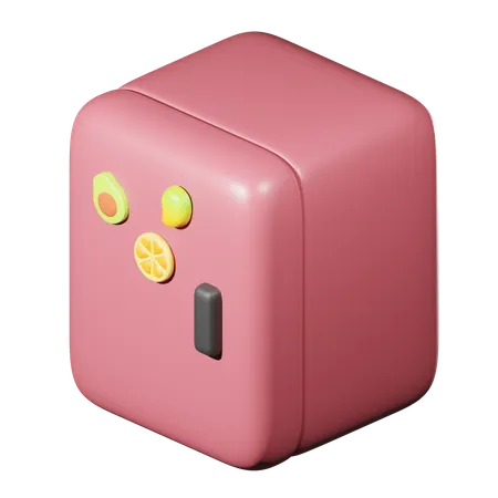 Geladeira  3D Icon