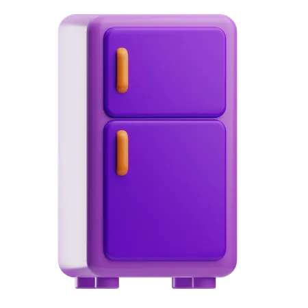 Geladeira  3D Icon