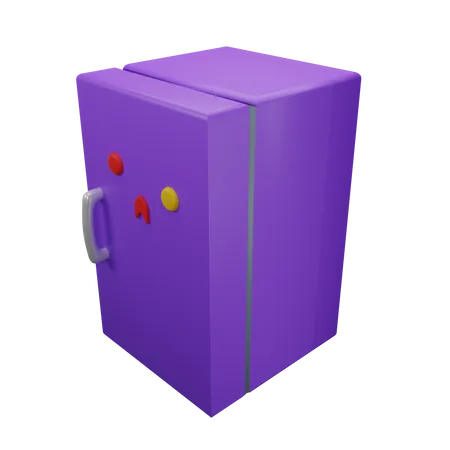 Geladeira  3D Icon