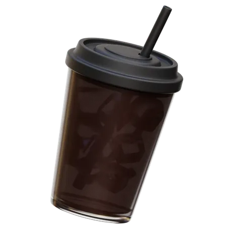 Americano gelado  3D Icon