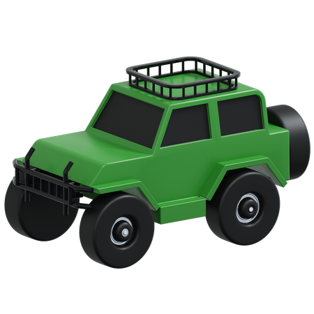 Geländewagen  3D Icon