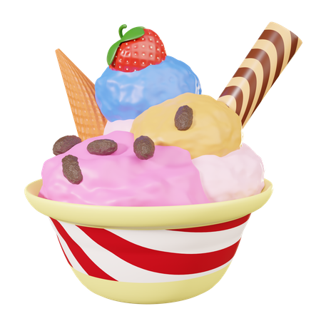 Gelato  3D Icon