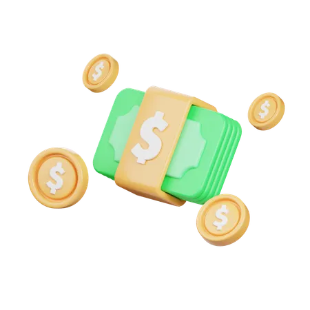 Geld  3D Icon