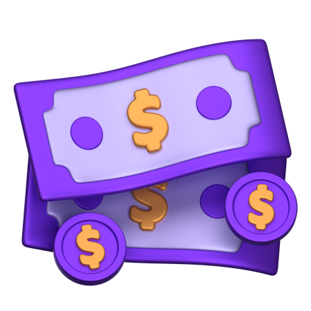 Geld  3D Icon