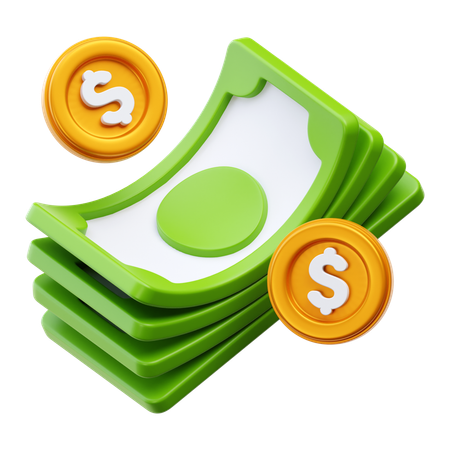 Geld  3D Icon